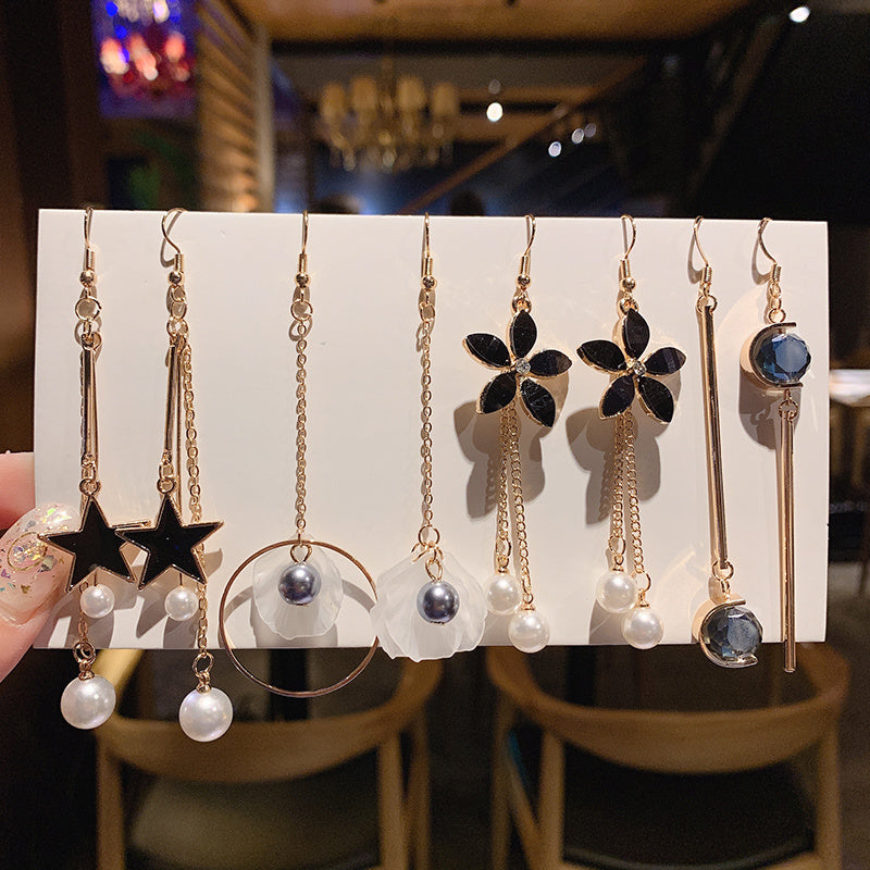 Female earring set hz4es6-6w