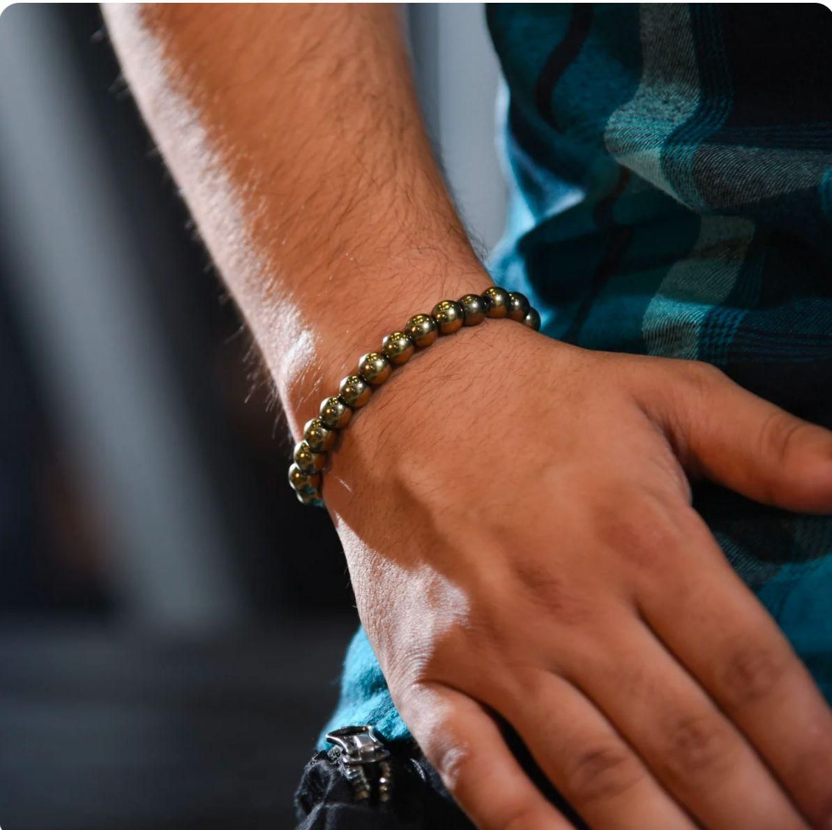 Money Magnet Bracelet – Unisex Stone Beads Jewelry for Luck & Energy | AlinKriti hz4es6-6w
