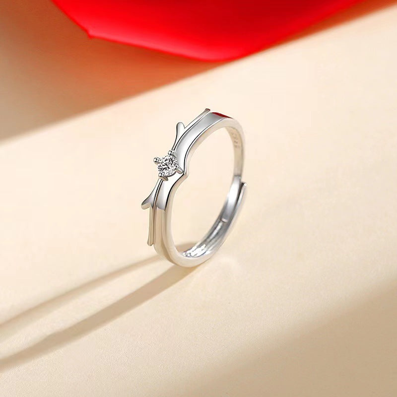 Flying Couple Rings – Romantic Matching Rings for Him & Her | AlinKriti hz4es6-6w