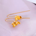 Aurielle Vintage Tassel Long Earrings – Gold & Silver Design