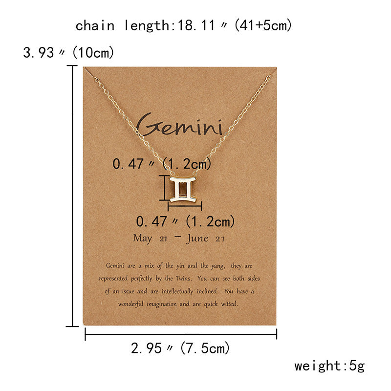 12 Constellation Zodiac Sign Necklaces – Stylish Chokers for Women & Girls | AlinKriti hz4es6-6w