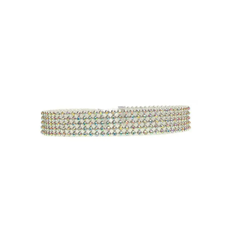 Elegant Crystal Rhinestone Choker Necklace for Women – Wedding & Party Jewelry | AlinKriti hz4es6-6w