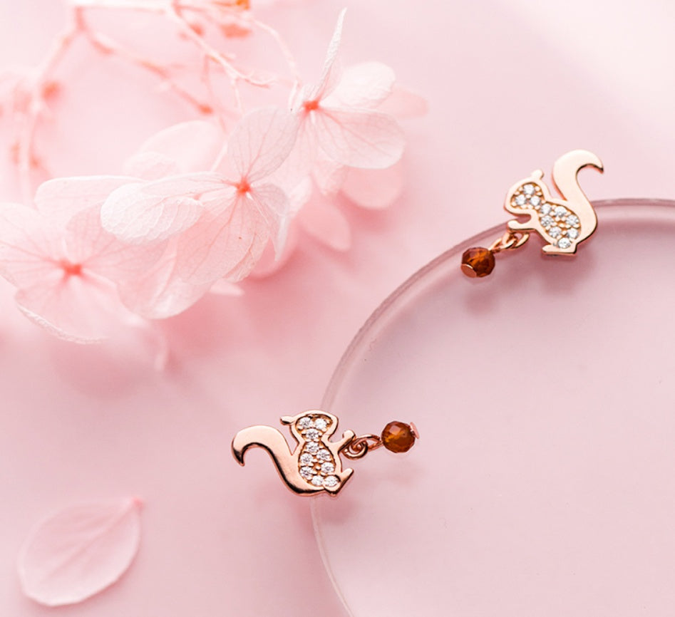 Little squirrel earring hz4es6-6w
