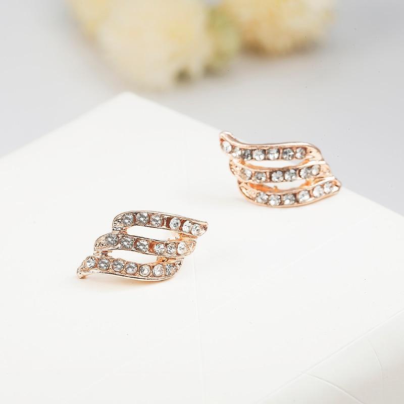 Simple Crystal Earring hz4es6-6w