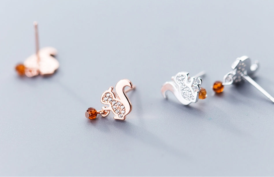 Little squirrel earring hz4es6-6w