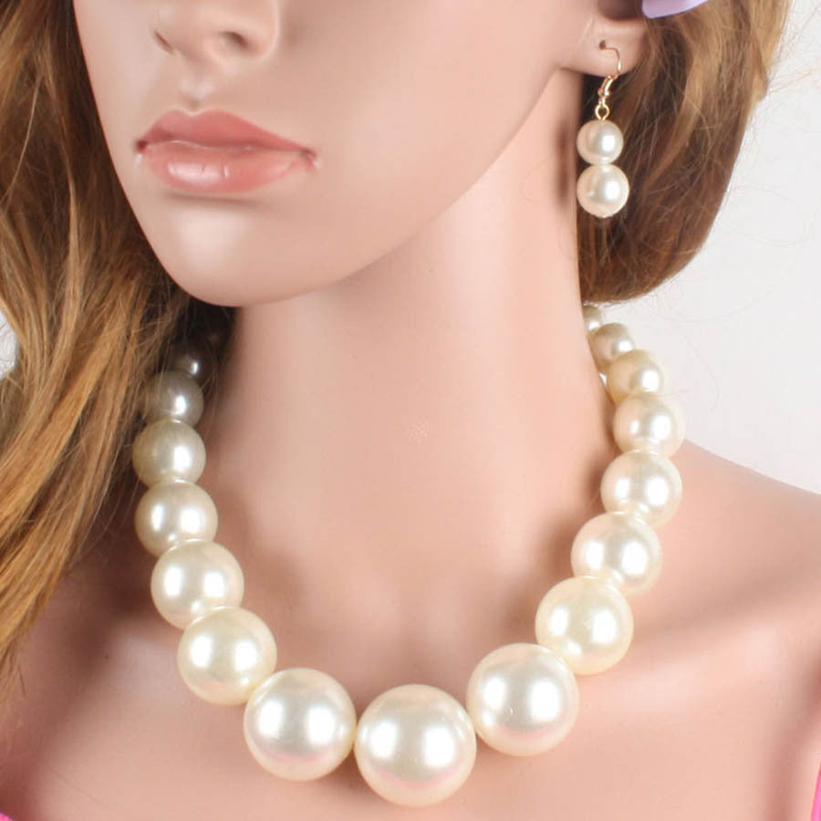 Pearl earring suit hz4es6-6w