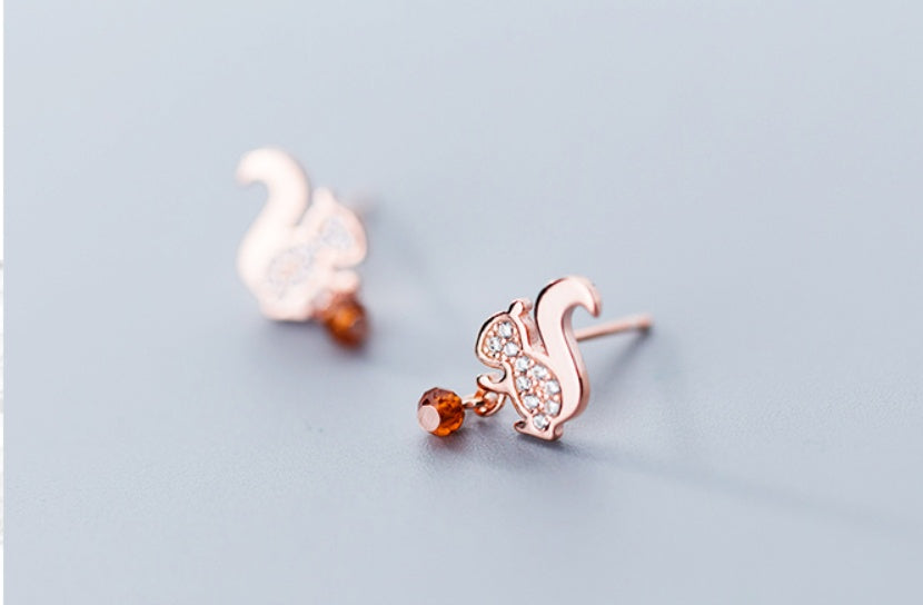 Little squirrel earring hz4es6-6w