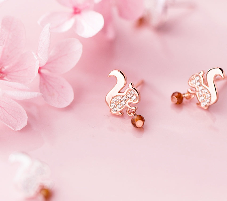 Little squirrel earring hz4es6-6w