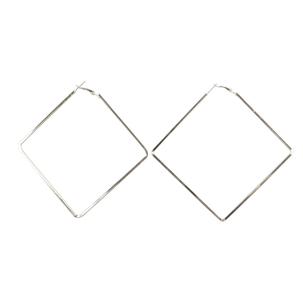 Geometric Diamond Earrings for Women – Elegant Statement Jewelry | AlinKriti hz4es6-6w