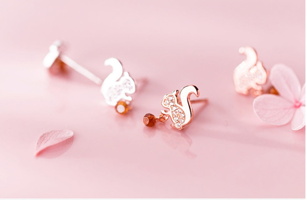 Little squirrel earring hz4es6-6w