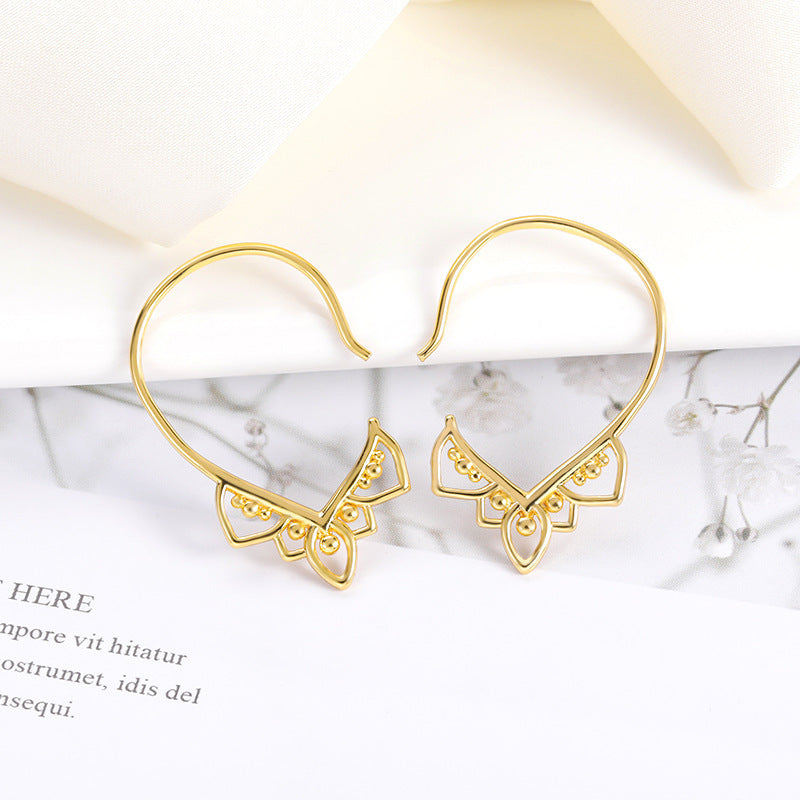 Ladies Lace Earring Simple Earring Drops hz4es6-6w