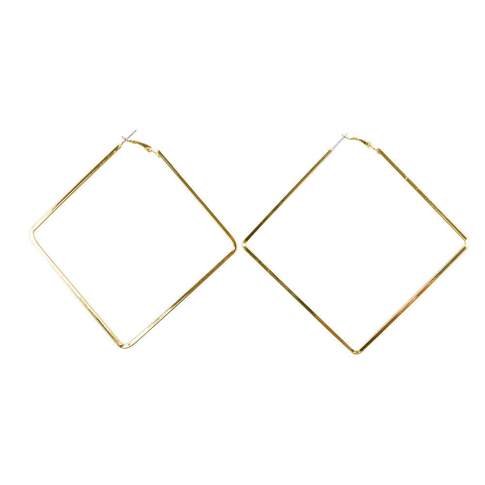 Geometric Diamond Earrings for Women – Elegant Statement Jewelry | AlinKriti hz4es6-6w