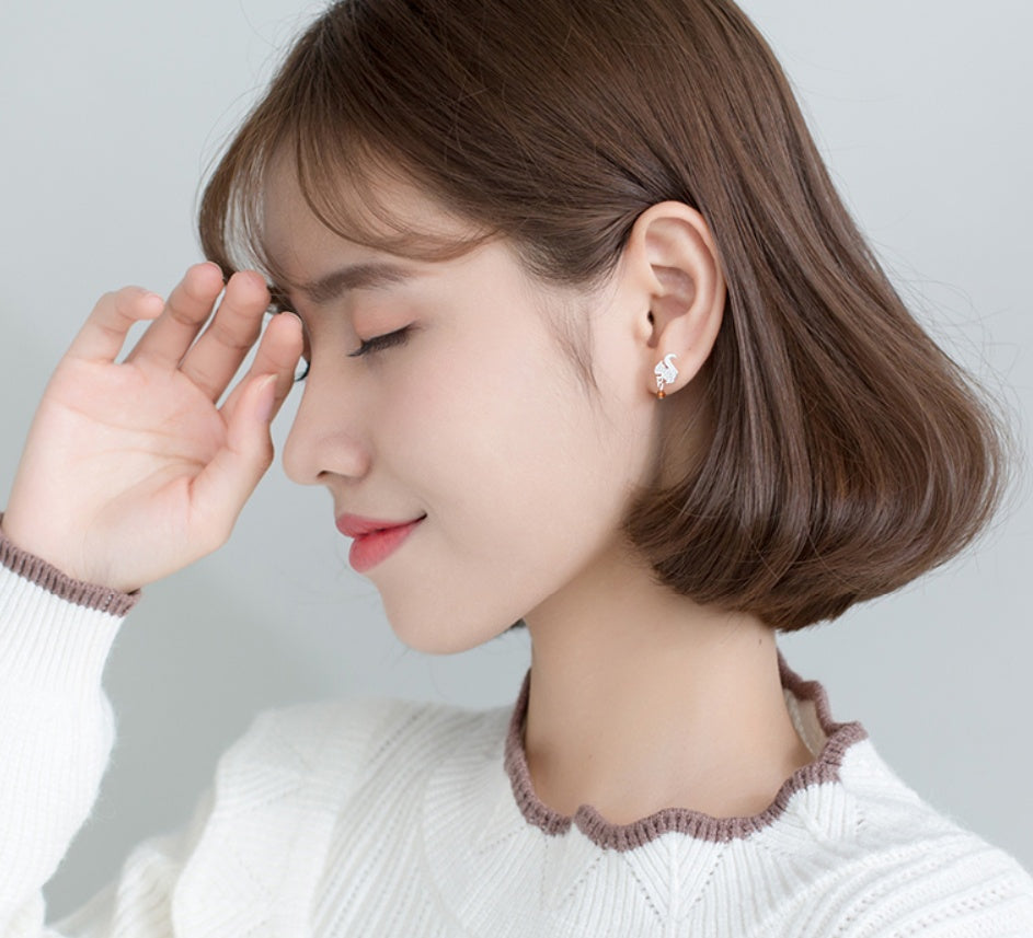 Little squirrel earring hz4es6-6w