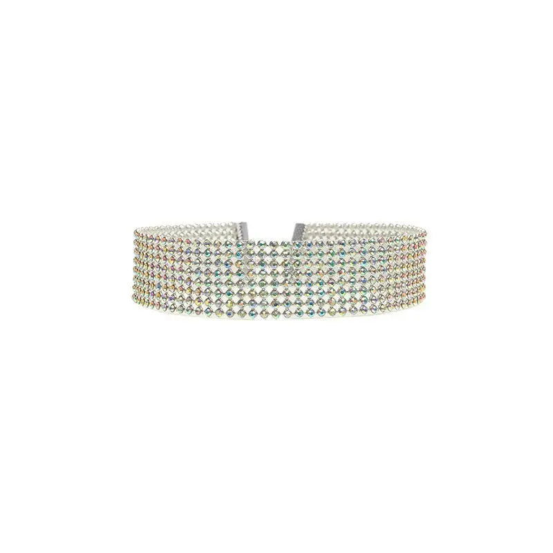 Elegant Crystal Rhinestone Choker Necklace for Women – Wedding & Party Jewelry | AlinKriti hz4es6-6w