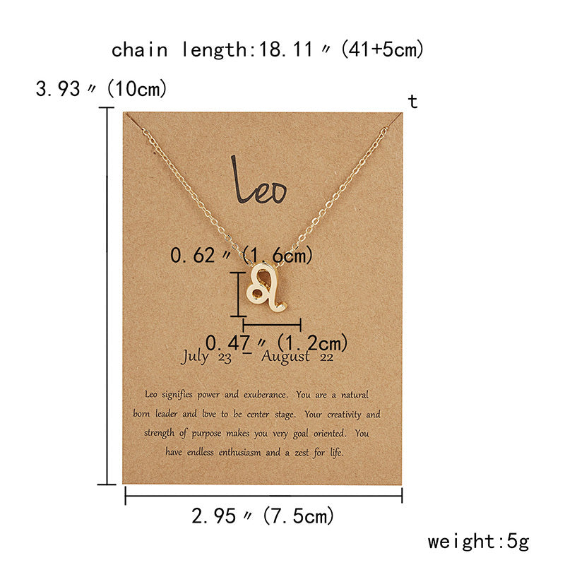 12 Constellation Zodiac Sign Necklaces – Stylish Chokers for Women & Girls | AlinKriti hz4es6-6w