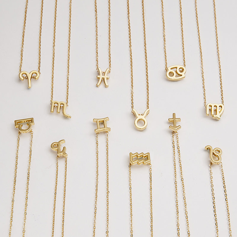 12 Constellation Zodiac Sign Necklaces – Stylish Chokers for Women & Girls | AlinKriti hz4es6-6w