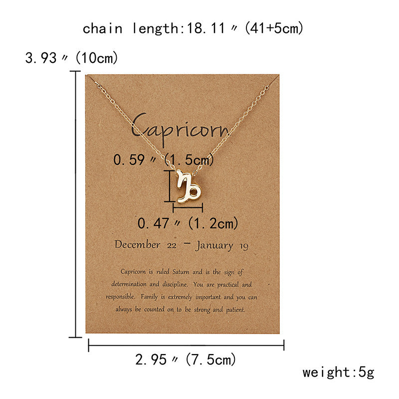 12 Constellation Zodiac Sign Necklaces – Stylish Chokers for Women & Girls | AlinKriti hz4es6-6w