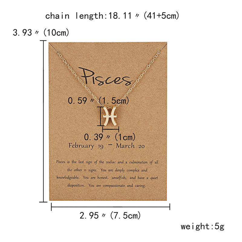 12 Constellation Zodiac Sign Necklaces – Stylish Chokers for Women & Girls | AlinKriti hz4es6-6w