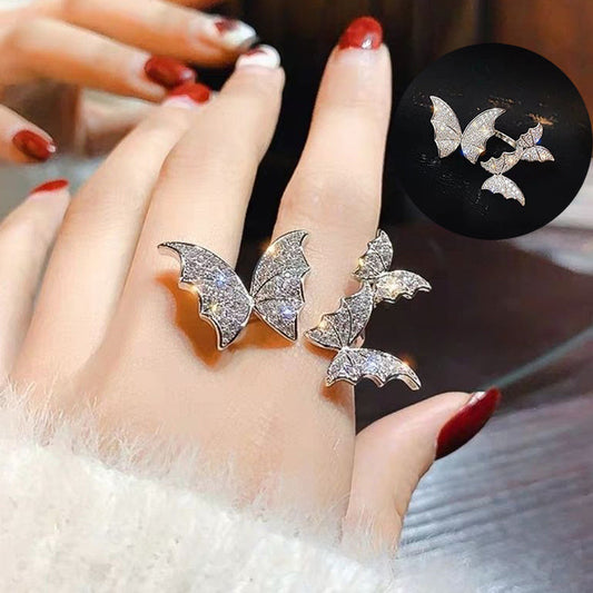 Turnable Anxiety Rings – Bead Stress Relief Rings for Women & Men | White & Yellow Gold | AlinKriti hz4es6-6w
